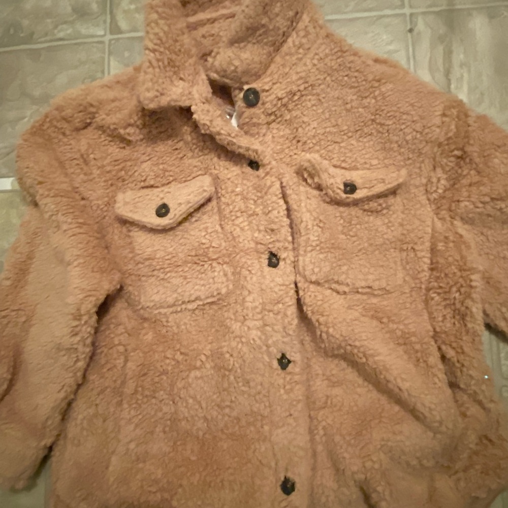 NWT Sherpa shacket - Picture 2 of 4